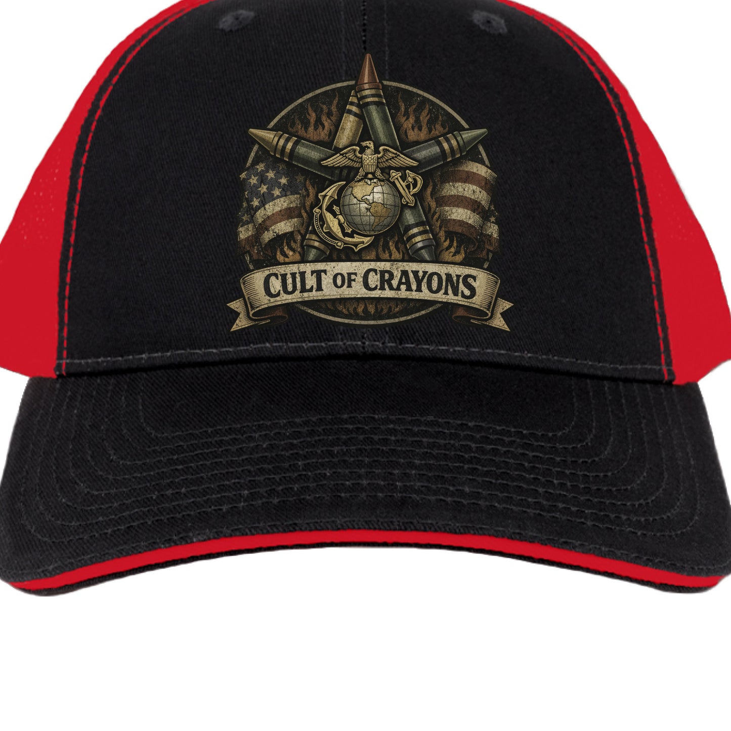Black/ Red - FRONT