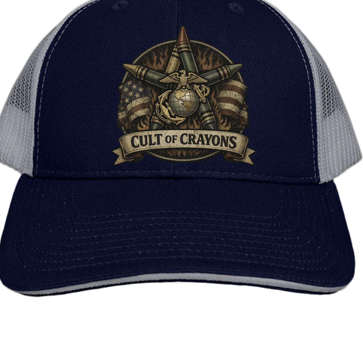 Navy/ Grey - FRONT
