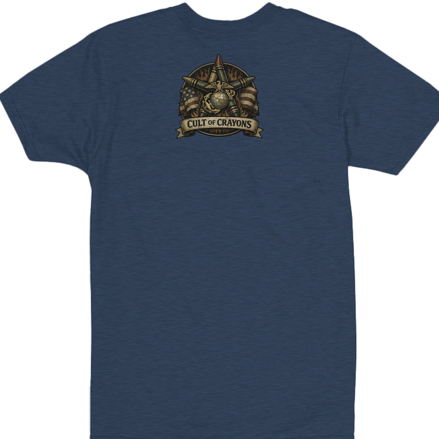 Heather Navy - BACK
