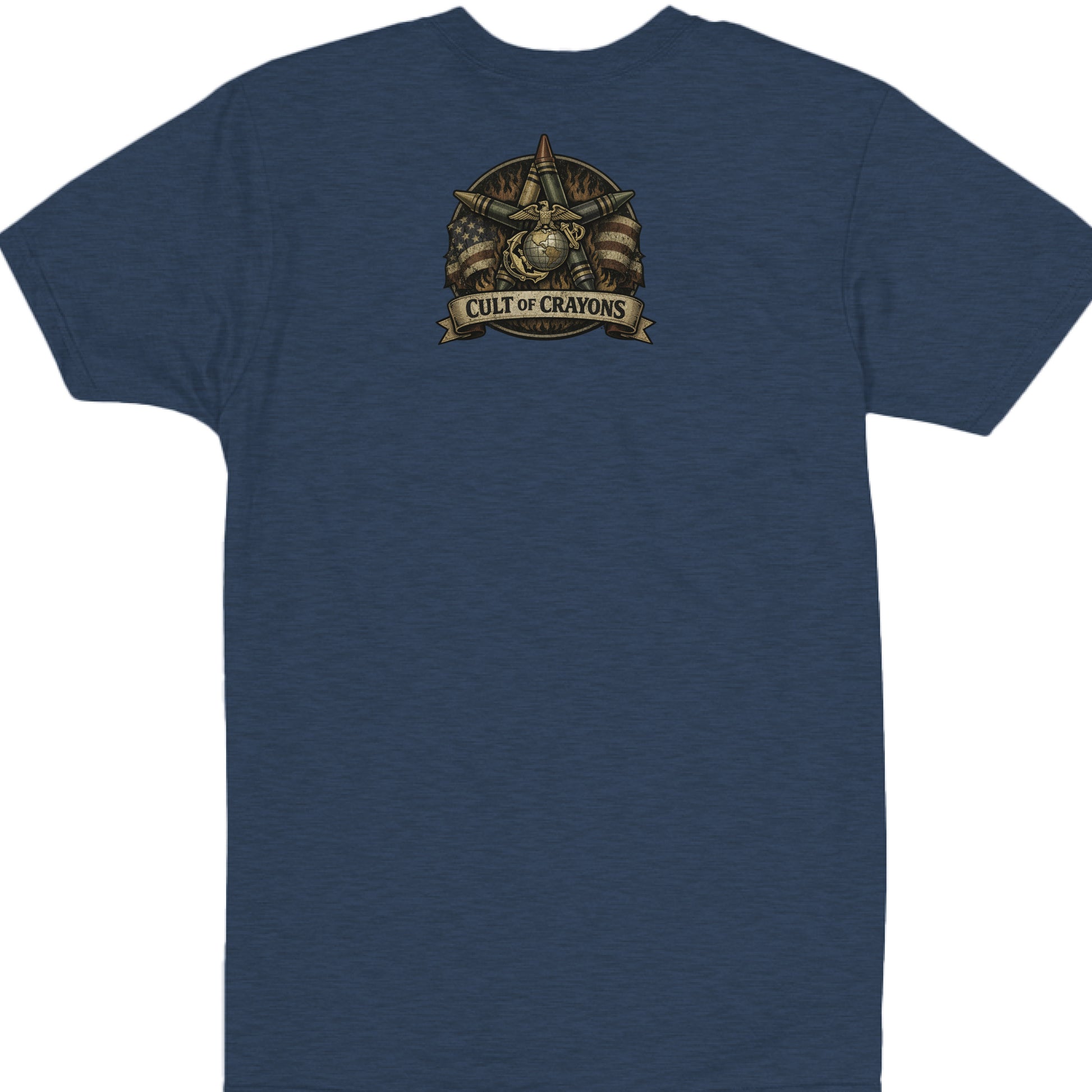 Heather Navy - BACK