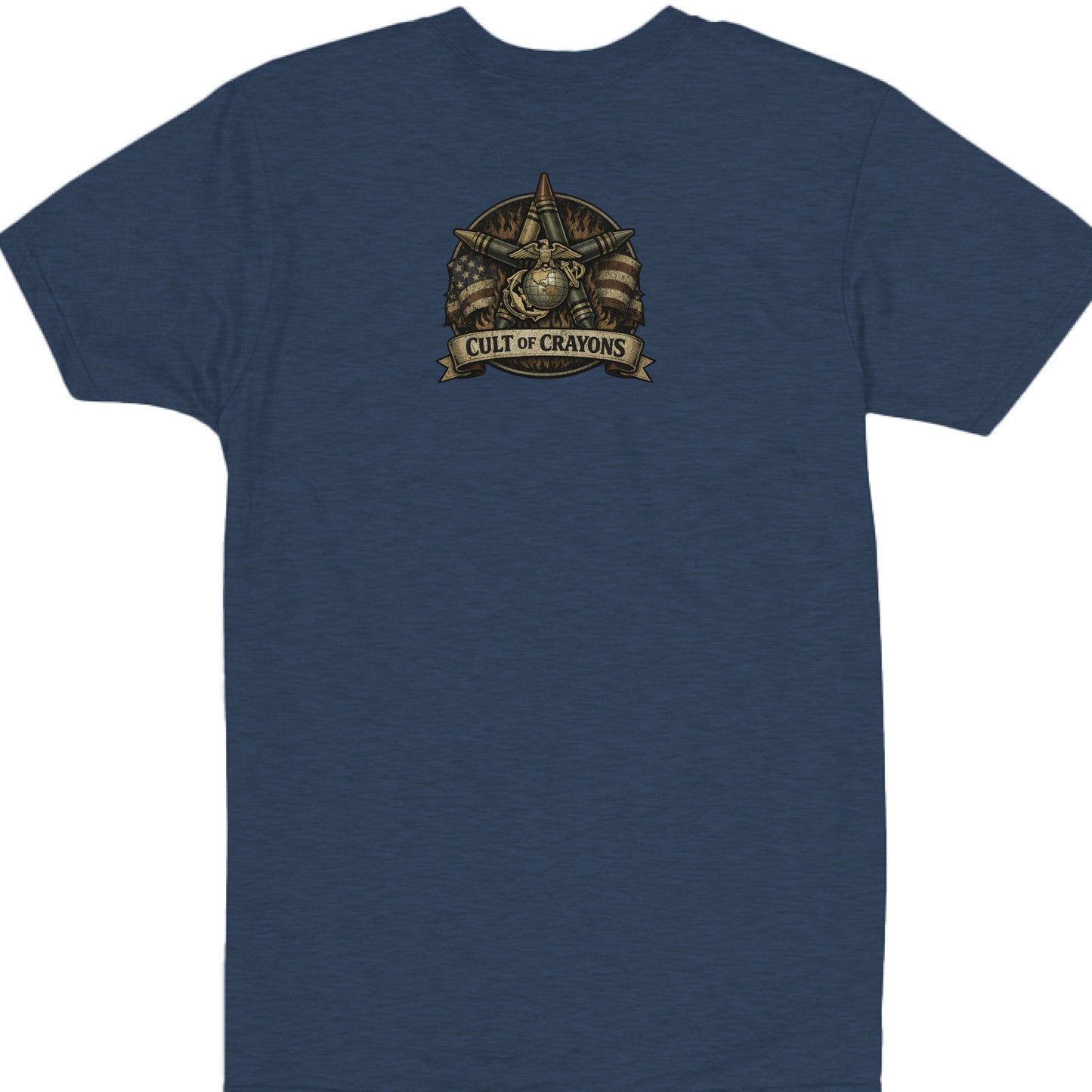 Heather Navy - BACK
