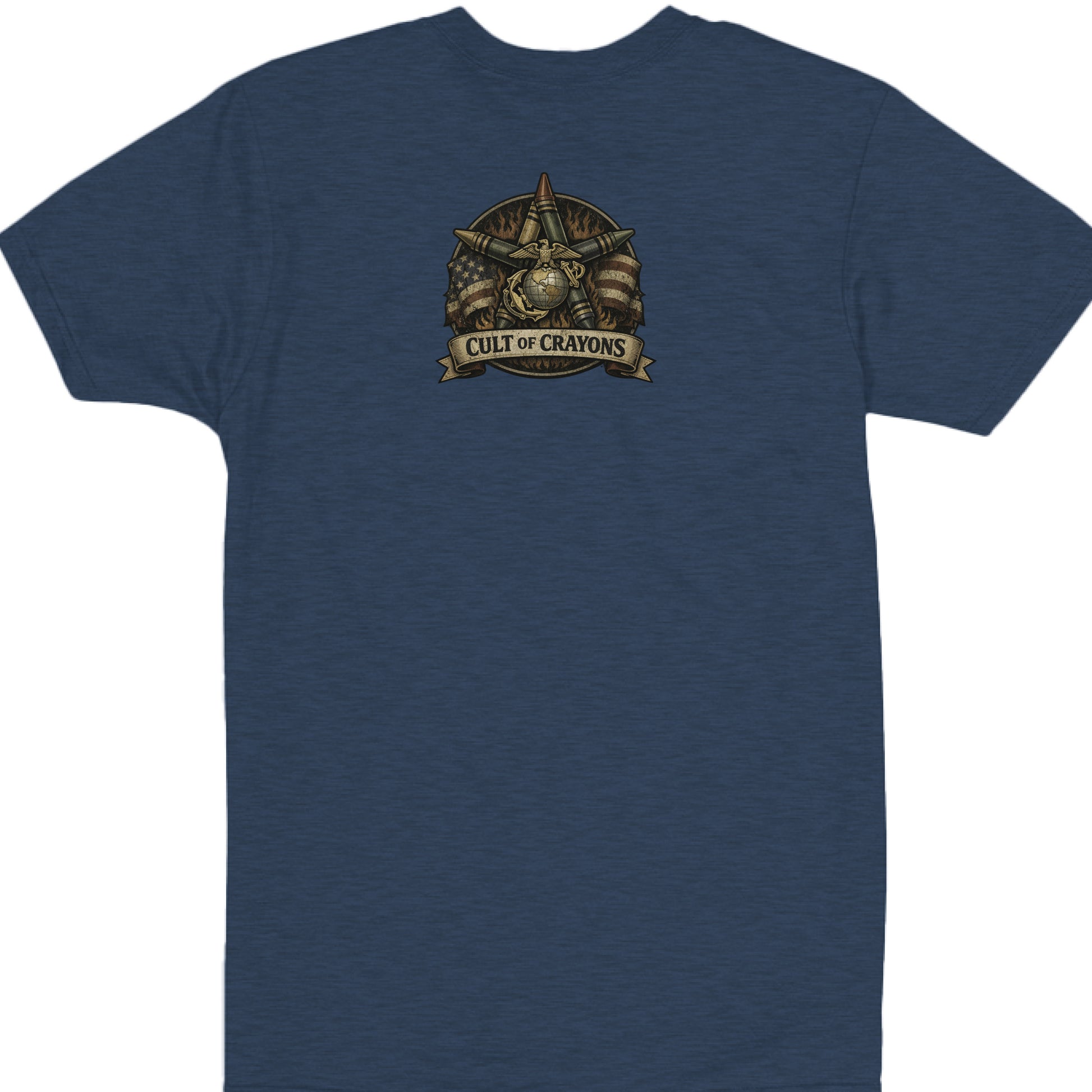 Heather Navy - BACK