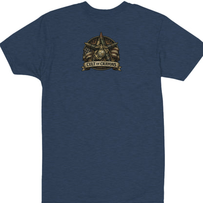 Heather Navy - BACK