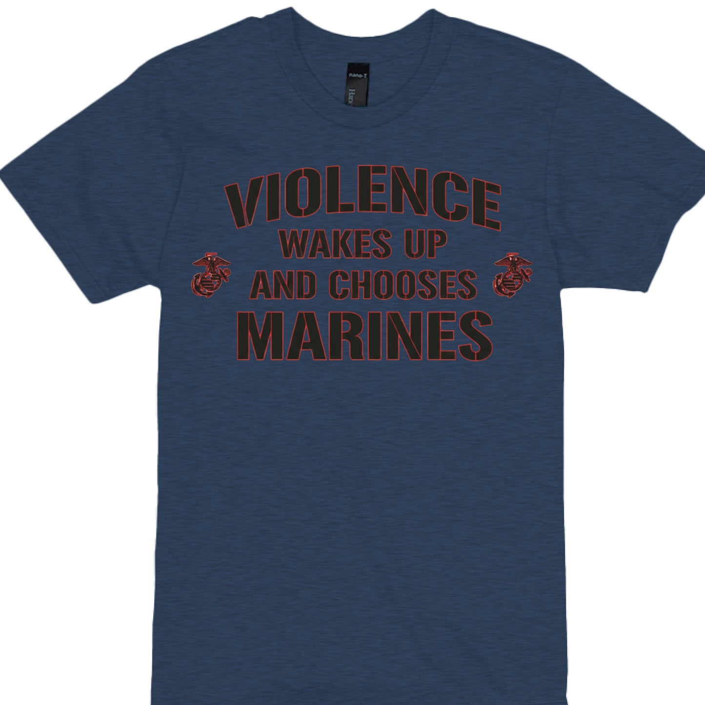 Heather Navy - FRONT