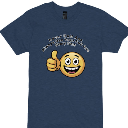 Heather Navy - FRONT