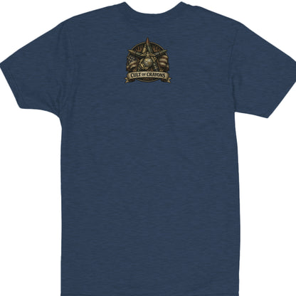 Heather Navy - BACK